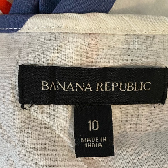 Banana Republic Striped Spaghetti Strap Dress Size 10 - Picture 15 of 16